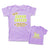Mommy and Me Outfits Total Super Genius Mom Love Total Daughter Heart Cotton