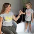 Mommy and Me Outfits I Am The Mom Child I Make The Rules Crown Cotton