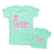 Mommy and Me Outfits Queen Princess of The Castle Palace Love Girl Cotton