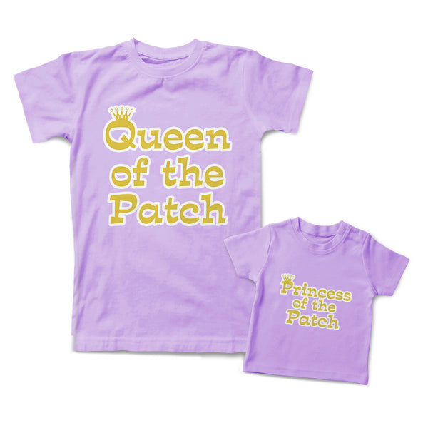 Mommy and Me Outfits Queen of The Patch Crown Cotton