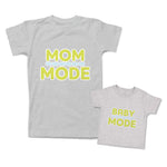 Mommy and Me Outfits Mom Mode Heart Love Baby Mode Cotton