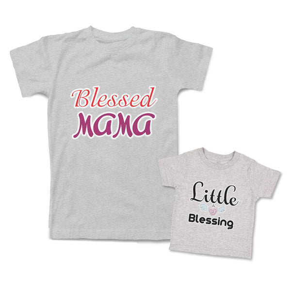 Blessed Mama Little Blessing Heart Wings