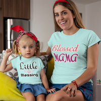 Blessed Mama Little Blessing Heart Wings