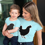 Hen Chicken Black Small Chick Easter