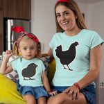 Hen Chicken Black Small Chick Easter