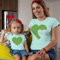 Heart on Heart Love Green