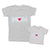 Mommy and Me Outfits Mom Son Heart Mother Pink Love Cotton