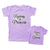 Mommy and Me Outfits Raising A Princess Raised from A Queen Crown Cotton