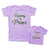 Mommy and Me Outfits Raising A Prince Raised from A Queen Crown Cotton