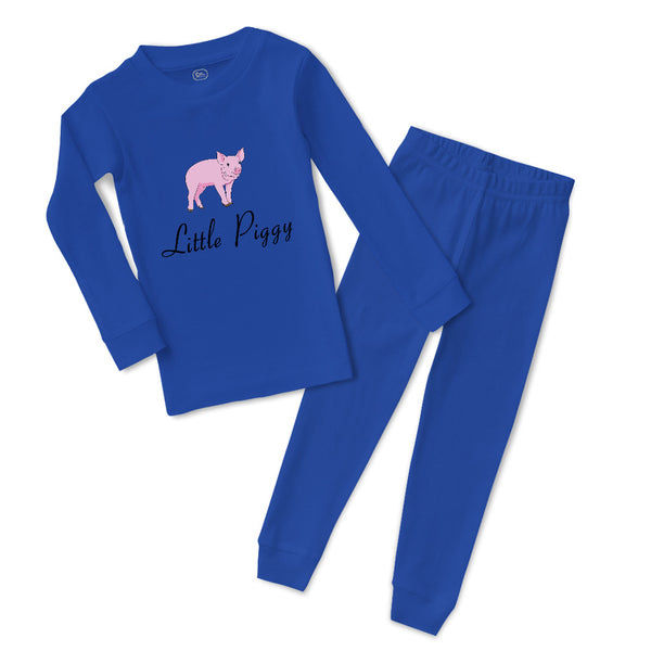 Baby & Toddler Pajamas Little Piggy Pink Pig Animals Farm Sleeper Pajamas Set