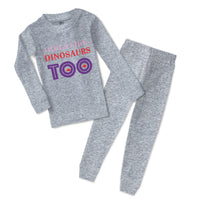 Baby & Toddler Pajamas Girls Likes Dinosaurs Too Dinosaurs Dino Trex Cotton