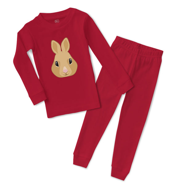 Baby & Toddler Pajamas Rabbit Head Funny Humor Sleeper Pajamas Set Cotton