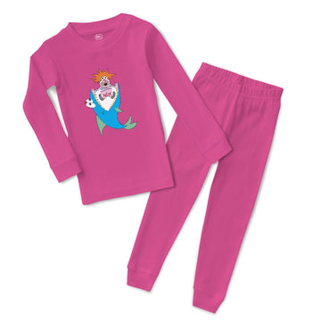 Baby & Toddler Pajamas Shark and Clown Animals Ocean Sea Life Cotton