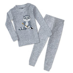 Baby & Toddler Pajamas Raccoon Hockey Player Animals Funny Humor Cotton