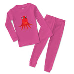 Baby & Toddler Pajamas Octopus with Eyes Animals Ocean Sea Life Cotton