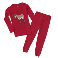 Baby & Toddler Pajamas Donkey Farm Animals Farm Sleeper Pajamas Set Cotton