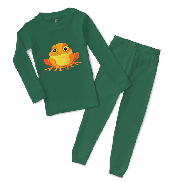 Baby & Toddler Pajamas Golden Frog Funny Sleeper Pajamas Set Cotton