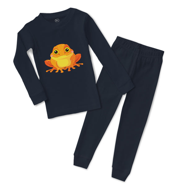 Baby & Toddler Pajamas Golden Frog Funny Sleeper Pajamas Set Cotton