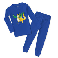 Baby & Toddler Pajamas Dragon with Wings Sleeper Pajamas Set Cotton