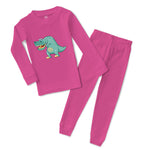 Baby & Toddler Pajamas Dinosaur Large Funny Smiling Dinosaurs Dino Trex Cotton
