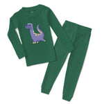Baby & Toddler Pajamas Dinosaur Big Purple Dinosaurs Dino Trex Cotton