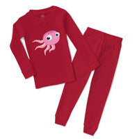 Baby & Toddler Pajamas Octopus with Big Eyes Animals Ocean Sea Life Cotton