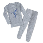 Baby & Toddler Pajamas Lizard Blue Funny Sleeper Pajamas Set Cotton