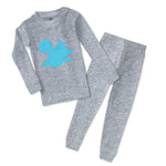 Baby & Toddler Pajamas Dino Blue Dinosaurs Dino Trex Sleeper Pajamas Set Cotton