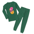 Baby & Toddler Pajamas Baby Dino Pink Dinosaurs Dino Trex Sleeper Pajamas Set