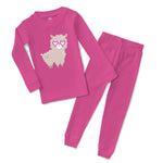 Baby & Toddler Pajamas Llama Glasses Zoo Funny Sleeper Pajamas Set Cotton
