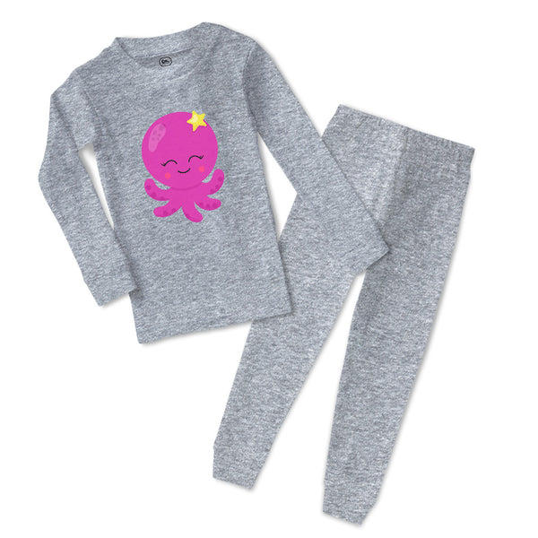Dark Pink Octopus Ocean Sea Life