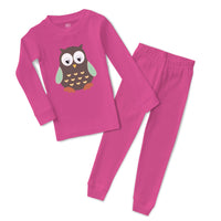 Baby & Toddler Pajamas Owl Toy Brown Sleeper Pajamas Set Cotton