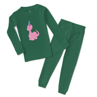 Baby & Toddler Pajamas Pink Dinosaur Birthday Dinosaurs Dino Trex Cotton