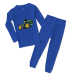 Baby & Toddler Pajamas Tractor Agricultural with Large Wheels Cotton