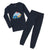 Baby & Toddler Pajamas Police Car Little Car Auto Transportation Cotton