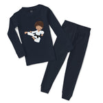Baby & Toddler Pajamas Karate Boy Jump S Karate Mma Sleeper Pajamas Set Cotton