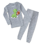 Baby & Toddler Pajamas Football Dino Dinosaur Football Sports Football Cotton