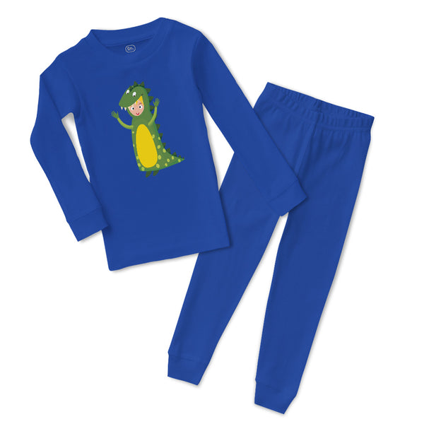 Baby & Toddler Pajamas Costume Dinosaur Holidays and Occasions Halloween Cotton
