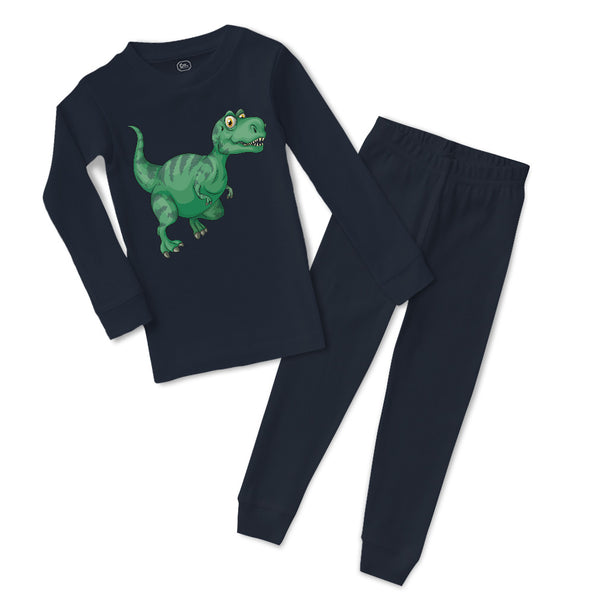 Baby & Toddler Pajamas Dinosaur B Animals Dinosaurs Sleeper Pajamas Set Cotton