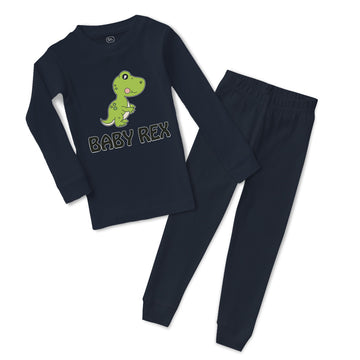 Baby & Toddler Pajamas Baby Rex Dinosaurus Dino T- Rex Sleeper Pajamas Set