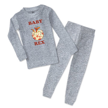 Baby & Toddler Pajamas Baby Rex Dinosaurus Dino Trex Sleeper Pajamas Set Cotton