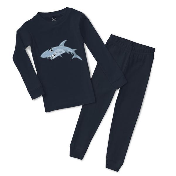 Baby & Toddler Pajamas Shark Ocean Sea Life Sleeper Pajamas Set Cotton
