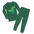 Baby & Toddler Pajamas Dinosaur Dinosaurus Dino Trex Style D Sleeper Pajamas Set