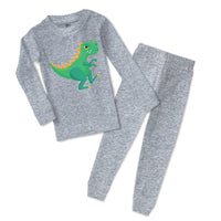 Baby & Toddler Pajamas Dinosaur Dinosaurus Dino Trex Style D Sleeper Pajamas Set