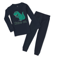 Baby & Toddler Pajamas Shine on Animals Dinosaurs Sleeper Pajamas Set Cotton