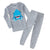 Baby & Toddler Pajamas Shark Face Animals Ocean Sleeper Pajamas Set Cotton