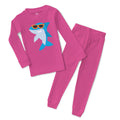 Baby & Toddler Pajamas Shark Glasses Animals Ocean Sleeper Pajamas Set Cotton