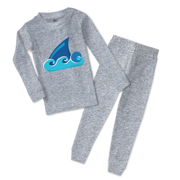 Baby & Toddler Pajamas Shark Fin Animals Ocean Sleeper Pajamas Set Cotton
