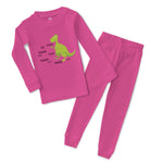 Baby & Toddler Pajamas Rawr Dinosaur Dino Dinos Sleeper Pajamas Set Cotton