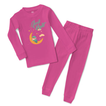 Baby & Toddler Pajamas Good Night Dinosaur Dino Dinos Sleeper Pajamas Set Cotton
